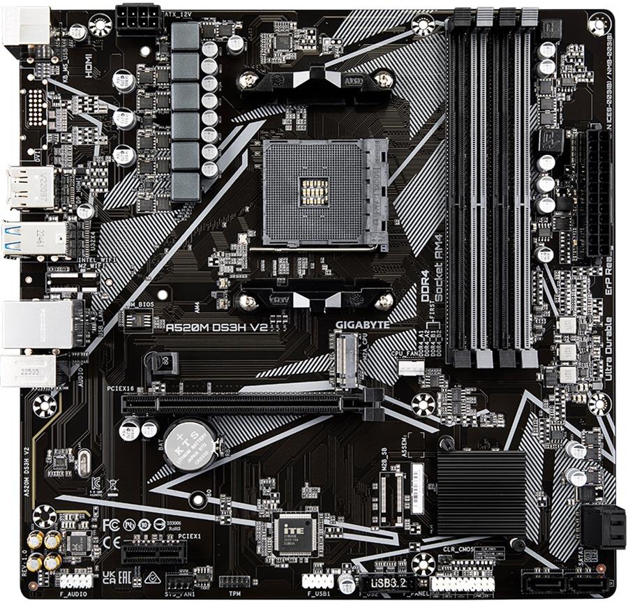 Motherboard Gigabyte A520M DS3H V2 AM4