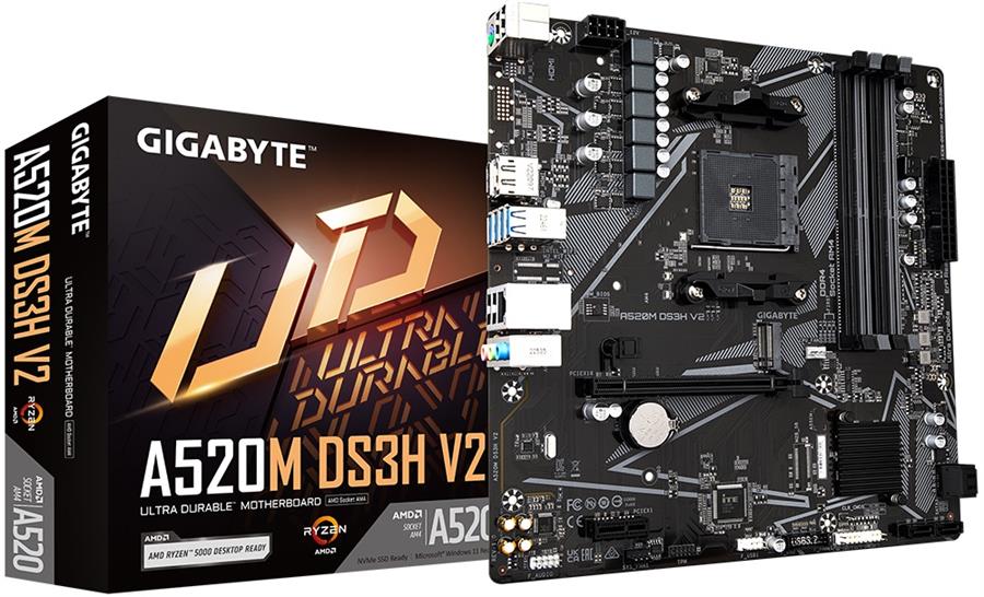 Motherboard Gigabyte A520M DS3H V2 AM4