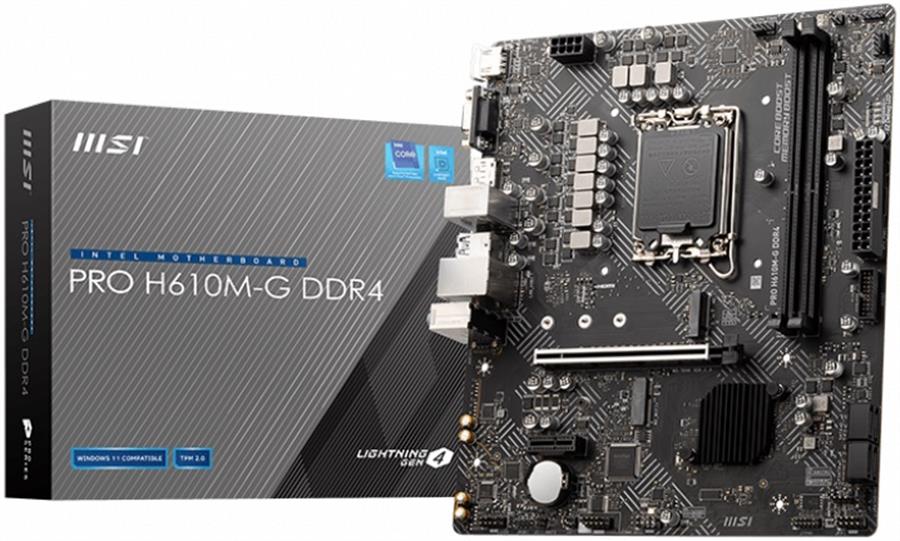 Motherboard MSI Pro H610M-G DDR4 LGA1700