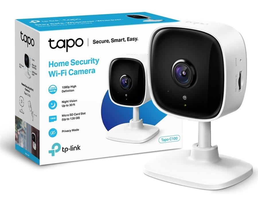 Cámara de Videovigilancia Tapo C100 Day/Night WiFi