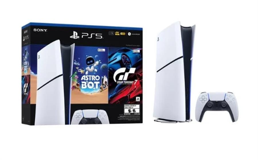 Consola PS5 Slim 1TB Edición Gran Turismo 7+ Astro Bot (digital)