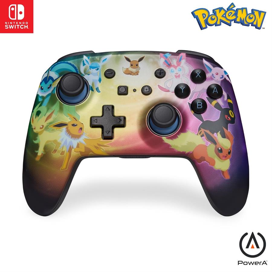 Joystick PowerA Pro Controller Nintendo Switch Edición Evee evoluciones