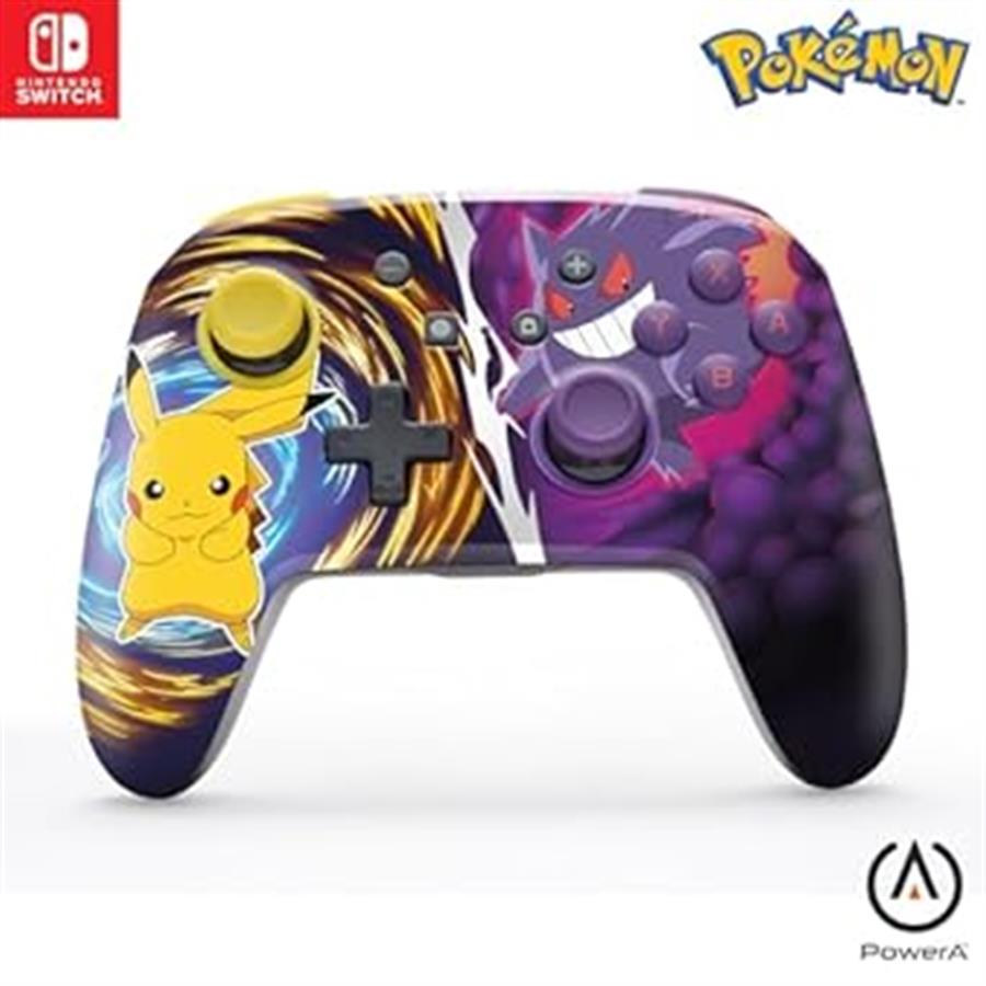 Joystick PowerA Pro Controller Nintendo Switch Edición Pikachu vs. Gengar