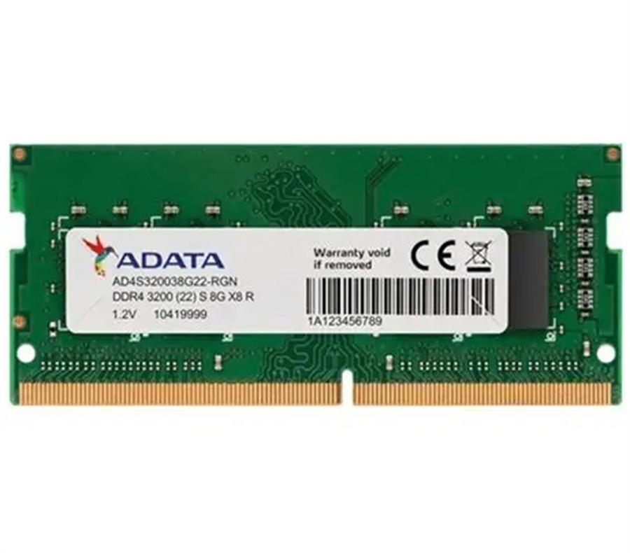 Memoria Ram DDR4 8GB 3200MHz Adata SODIMM (NOTEBOOK)