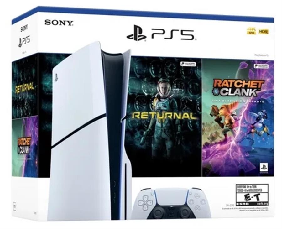 Consola PS5 Slim 1TB Edición Returnal + Ratchet & Clanck