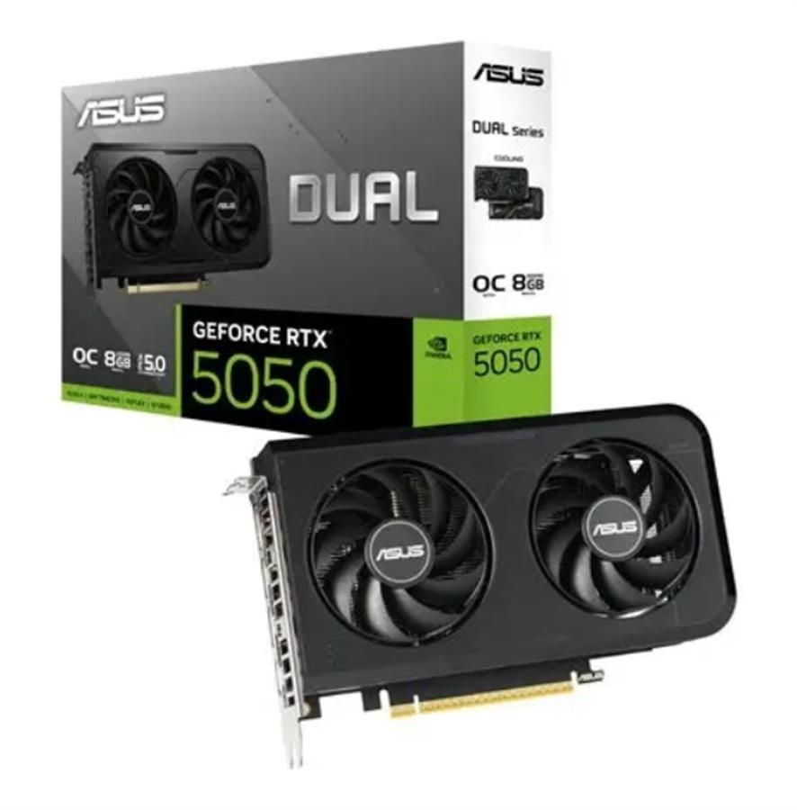 PLACA DE VIDEO ASUS RTX 5050 DUAL OC EDITION 8G