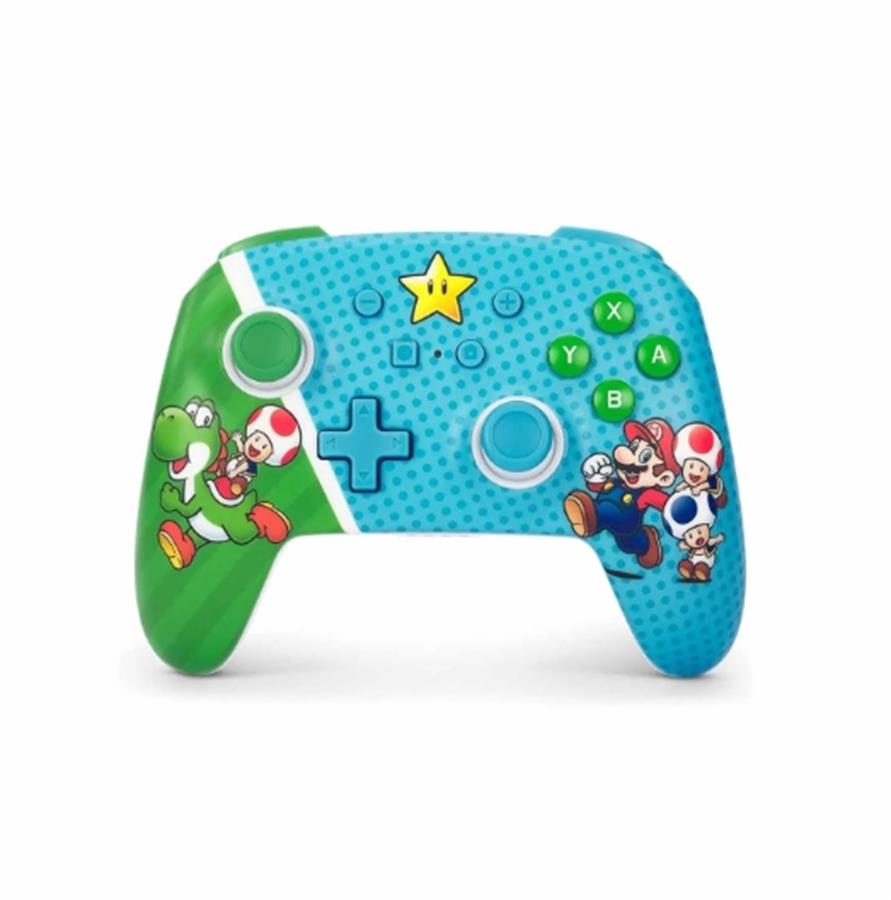 joystick PowerA Pro Controller Nintendo Switch Edición Mario & Amigos